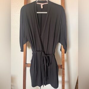 Elegant Black Women's Robe